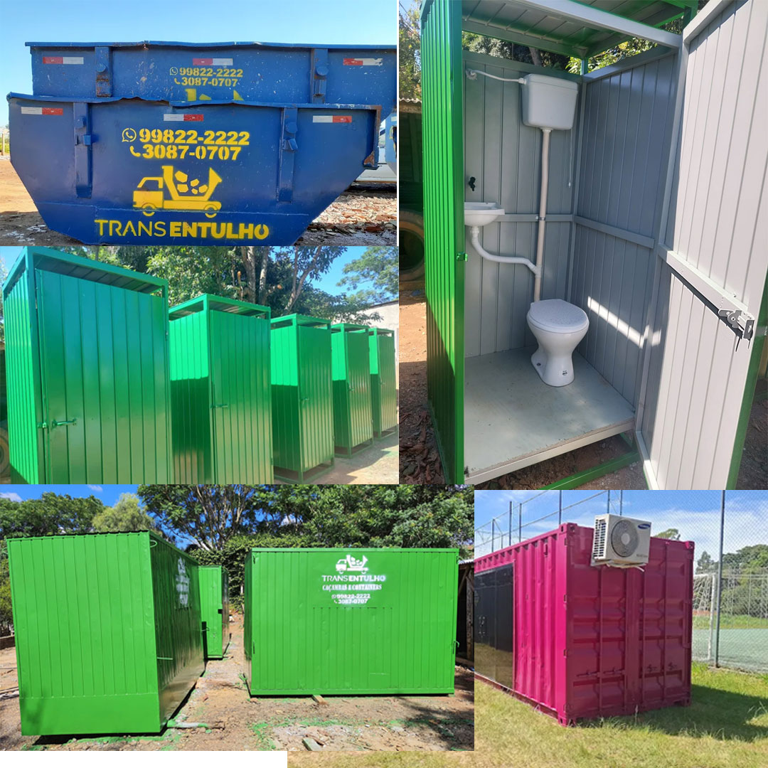 Dumpster and container rental in Ponta Grossa - PR